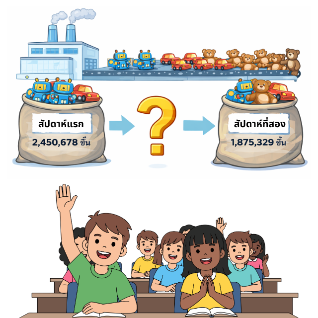 บวก ลบ จำนวนนับ