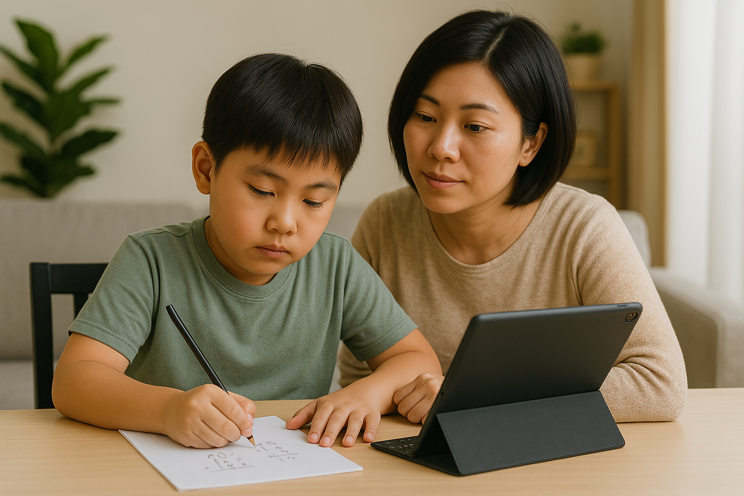 แบบฝึกหัดคณิตศาสตร์ทีละขั้น ช่วยให้เด็ก ๆ เก่งขึ้นได้